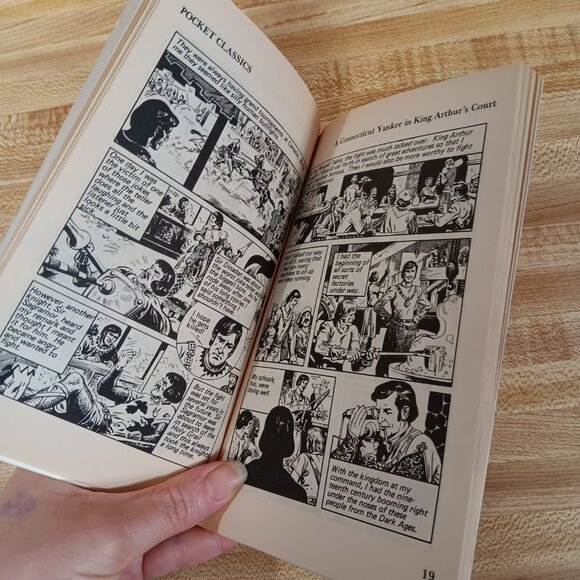 Connecticut Yankee in King Arthur's Court Twain Clemens 1984 B&W Pocket Classics - Picture 6 of 6